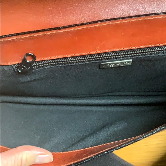 Vintage leather clutch Made in Italy - Picture 7 of 14